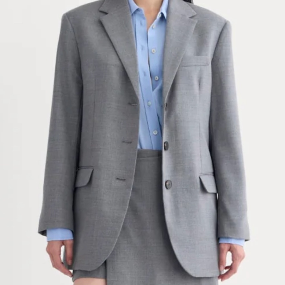 NWT Everlane Gray Blazer